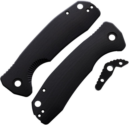 Large Linerlock Handle Black