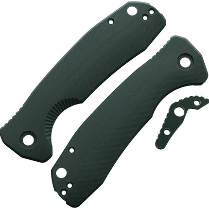 Large Linerlock Handle Green