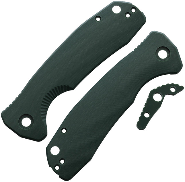 Large Linerlock Handle Green