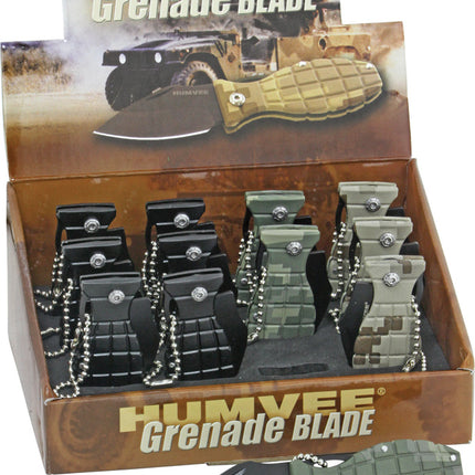 12 Pack Mini Grenade Knives