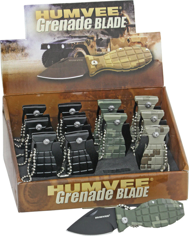 12 Pack Mini Grenade Knives