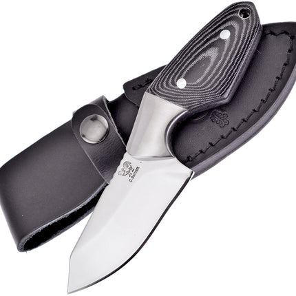 Fixed Blade Black Pakkawood