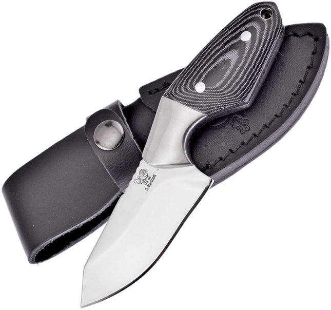 Fixed Blade Black Pakkawood