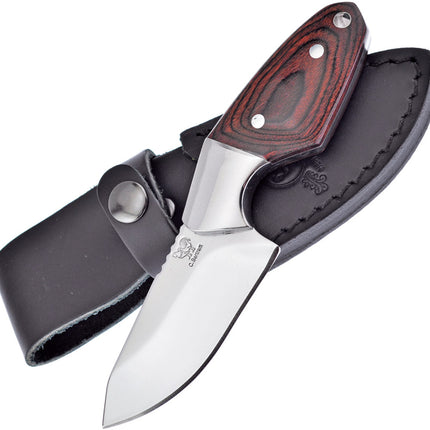 Fixed Blade Black Pakkawood