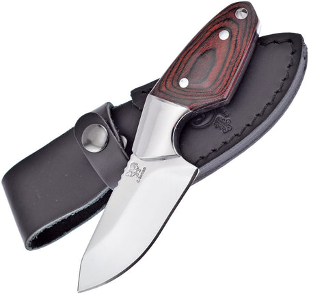 Fixed Blade Black Pakkawood