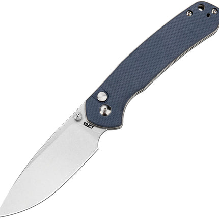 Pyrite Button Lock Blue G10