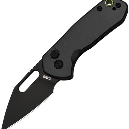 Mini Pyrite Button Lock Black