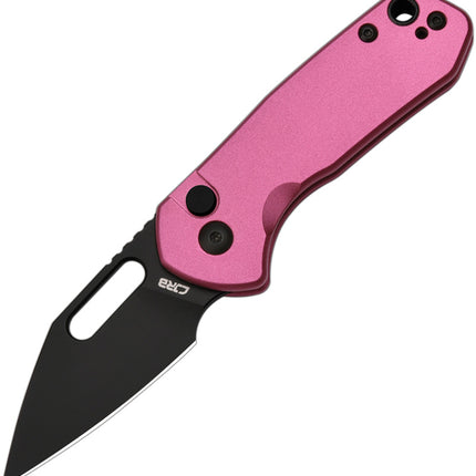 Mini Pyrite Button Lock Pink