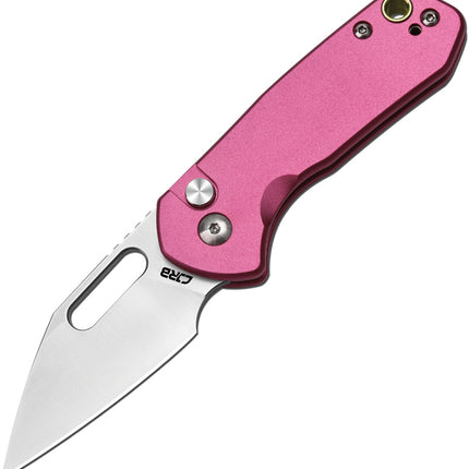 Mini Pyrite Button Lock Pink