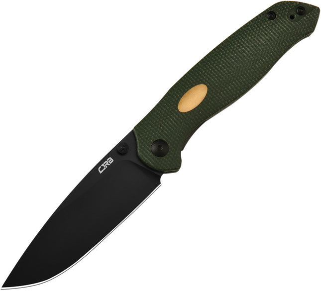 Aes Linerlock Green Micarta