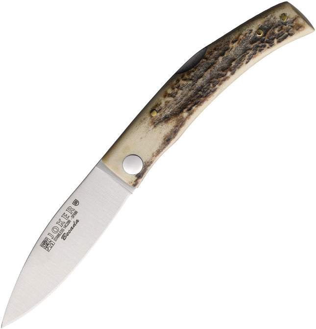 Becada Lockback Stag Bone