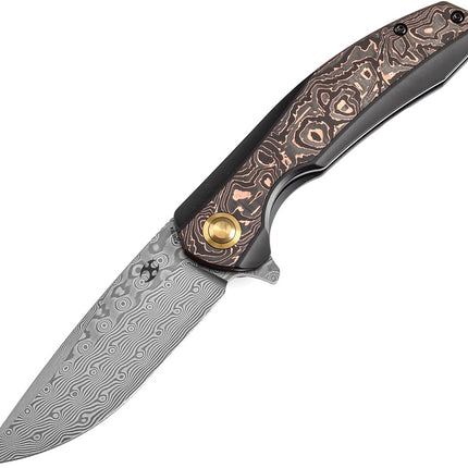 Accipiter Framelock Damascus