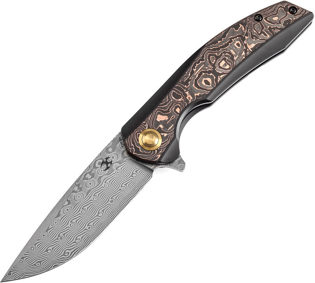 Accipiter Framelock Damascus