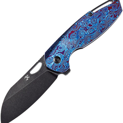 Model 6 Framelock Timascus