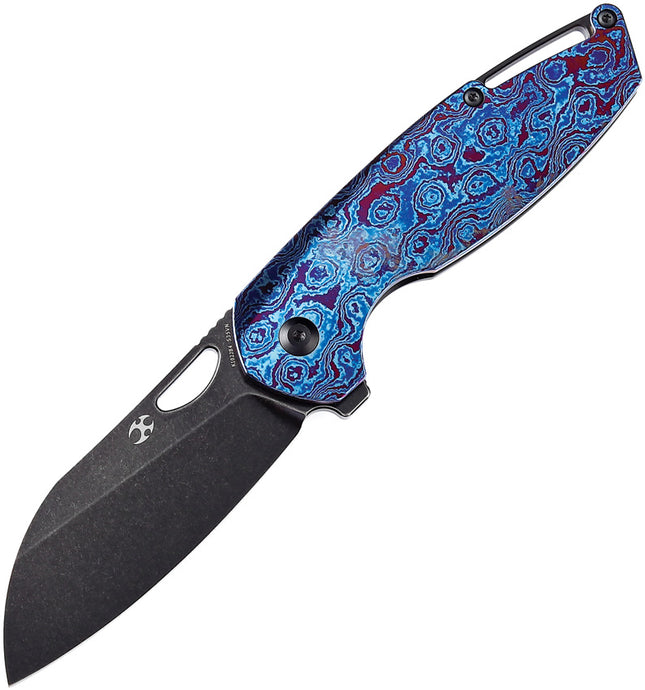 Model 6 Framelock Timascus