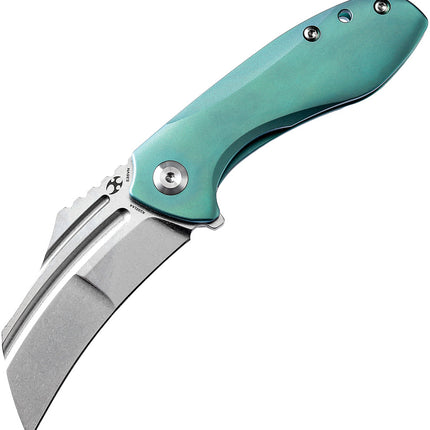 KTC3 Linerlock Green Ti