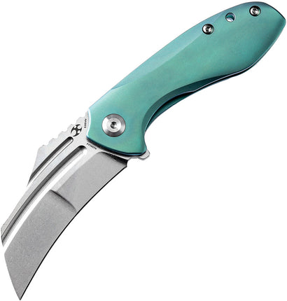 KTC3 Linerlock Green Ti