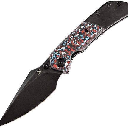 Fenrir Linerlock Red/Blk CF