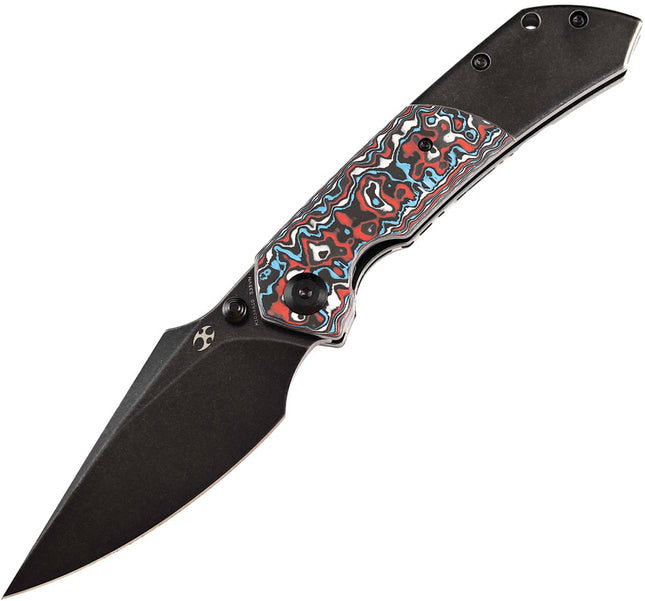 Fenrir Linerlock Red/Blk CF