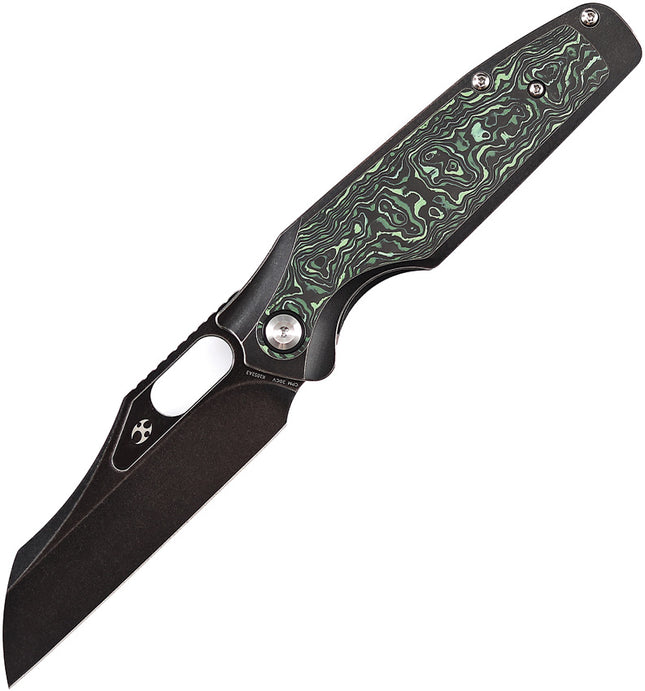 Tuckamore Framelock Green CF