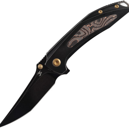 Baku Linerlock Black Copper