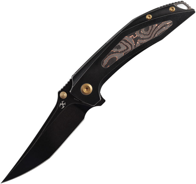 Baku Linerlock Black Copper