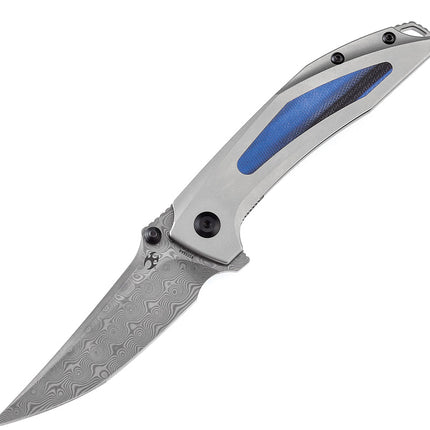 Baku Linerlock Blk/Blue G10