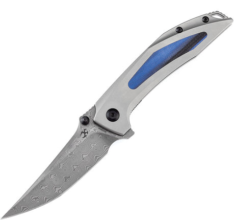 Baku Linerlock Blk/Blue G10