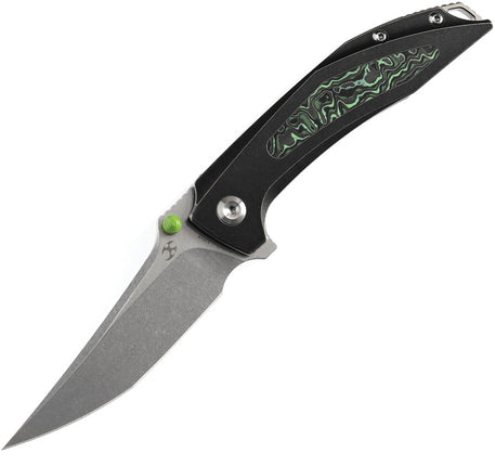 Baku Linerlock Blk/Grn CF