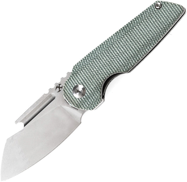 Rafe Linerlock Green Micarta