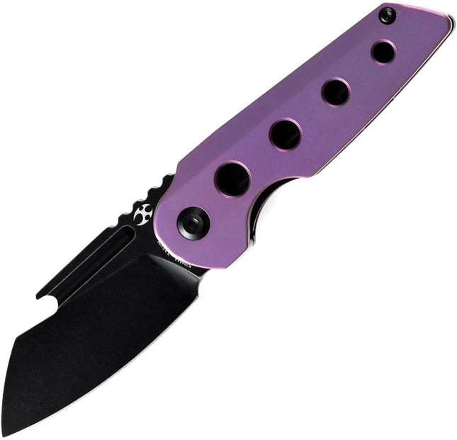 Rafe Linerlock Purple Ti