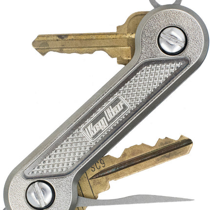 KeyBar Titanium Crosshatch