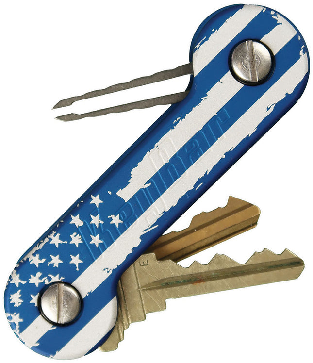 KeyBar Flag Aluminum Blue