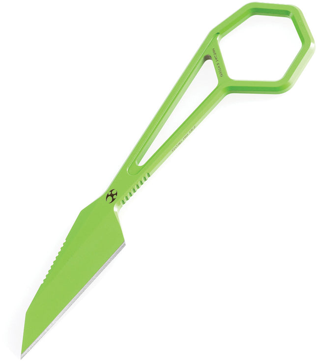 Hex Neck Knife Green