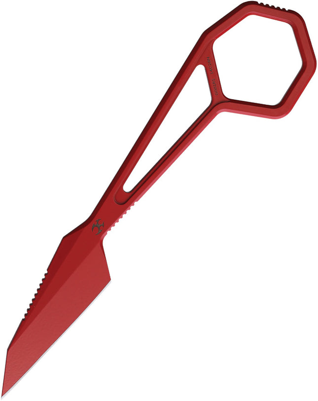 Hex Neck Knife Red