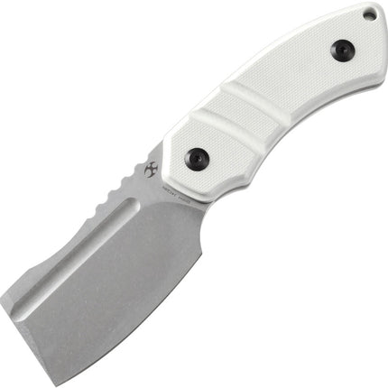 Korvid S Fixed Blade White