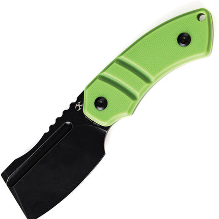 Korvid S Fixed Blade Green G10