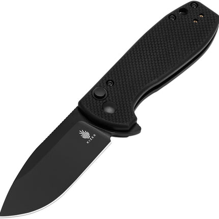 Amicus Button Lock Black G10