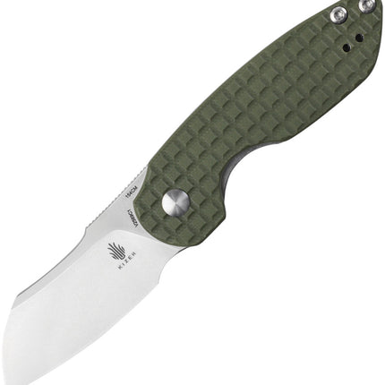 October Mini Linerlock Green