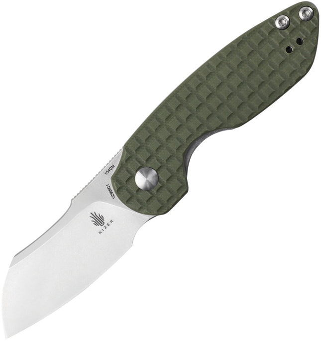 October Mini Linerlock Green