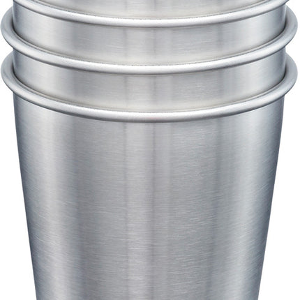 Steel Pint 10oz 4 Pack