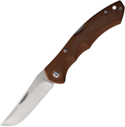 Lockback Brown Micarta