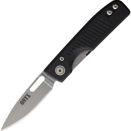 Onyx Linerlock Black G10