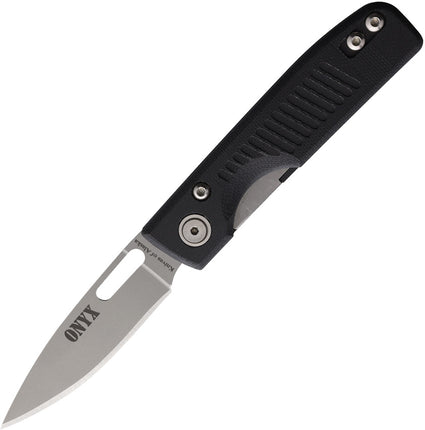 Onyx Linerlock Black G10