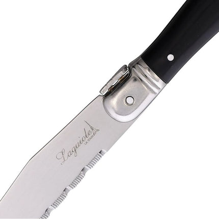 Steak Knife Set Black 6 pc