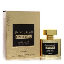 Lattafa Confidential Private Gold Eau De Parfum Spray (Unisex) By Lattafa - Vickie Lynn's