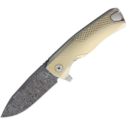 ROK Titanium Framelock Gold