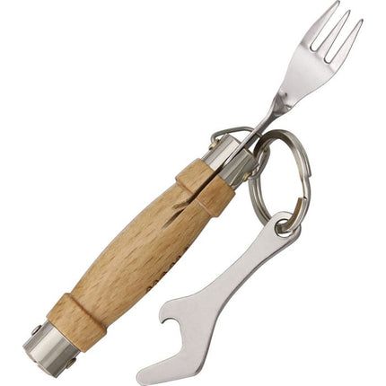 Knife w/Fork & Bottle Opener