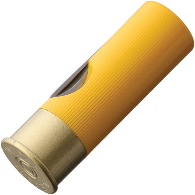 Shotgun Shell Knife Yellow