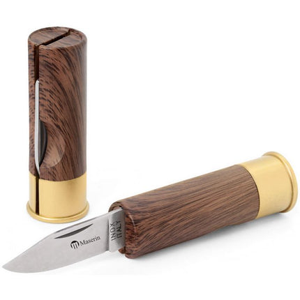 Shotgun Shell Knife Walnut